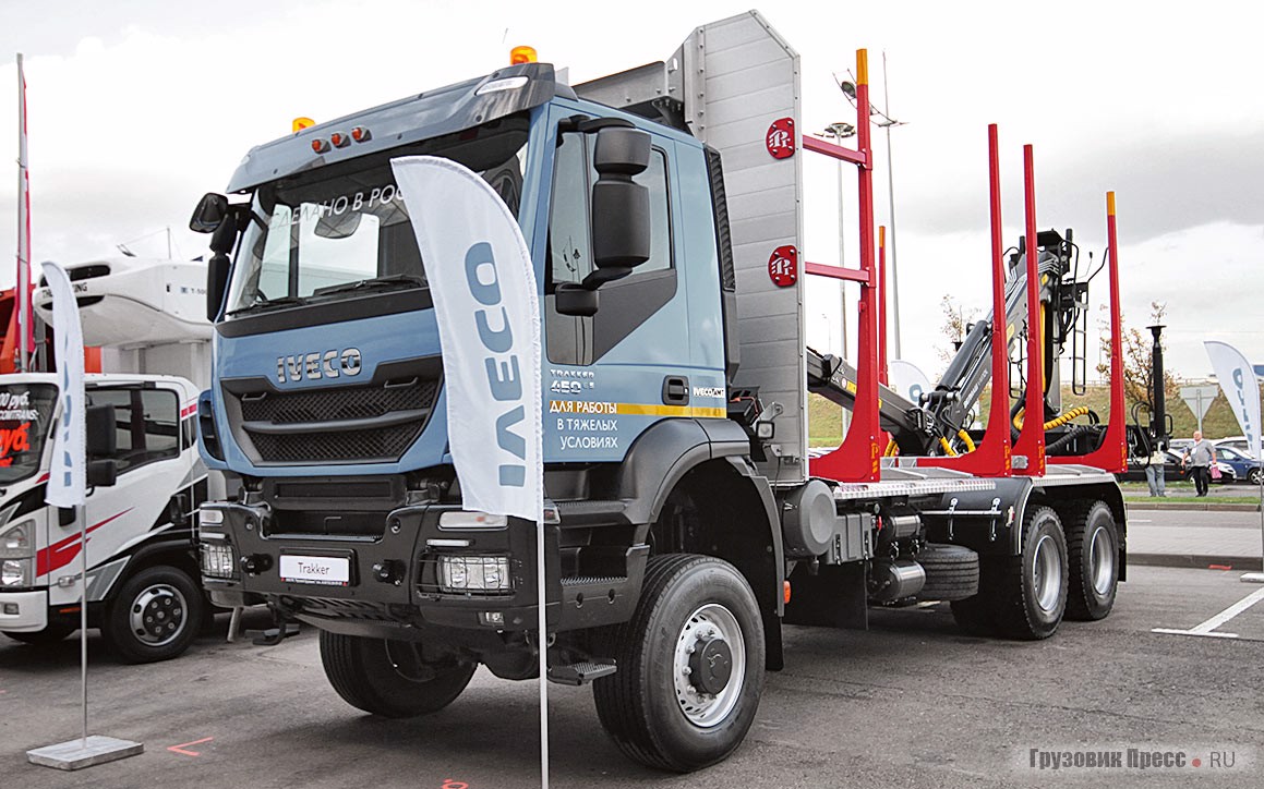 Сортиментовоз IVECO-AMT Trakker 450 E5