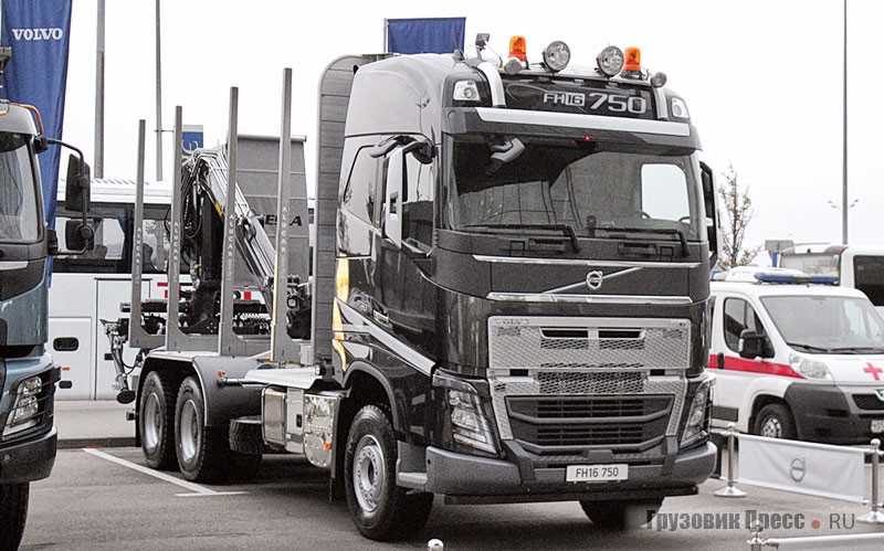 …сортиментовоз Volvo FH16 750 премиум-класса