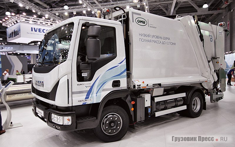 Кузовной мусоровоз OMB на шасси «метанового» IVECO EuroCargo 120-210E