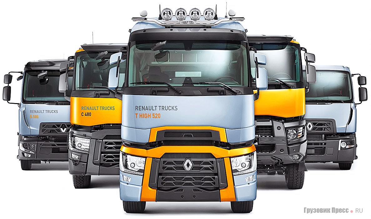 Современная программа тяжёлых грузовиков Renault Trucks