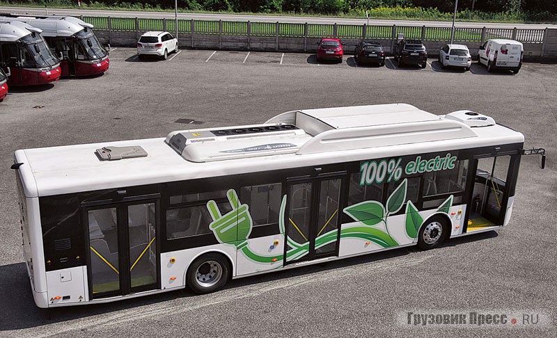 Городской 12-метровый электробус Alfabus Ecity L12