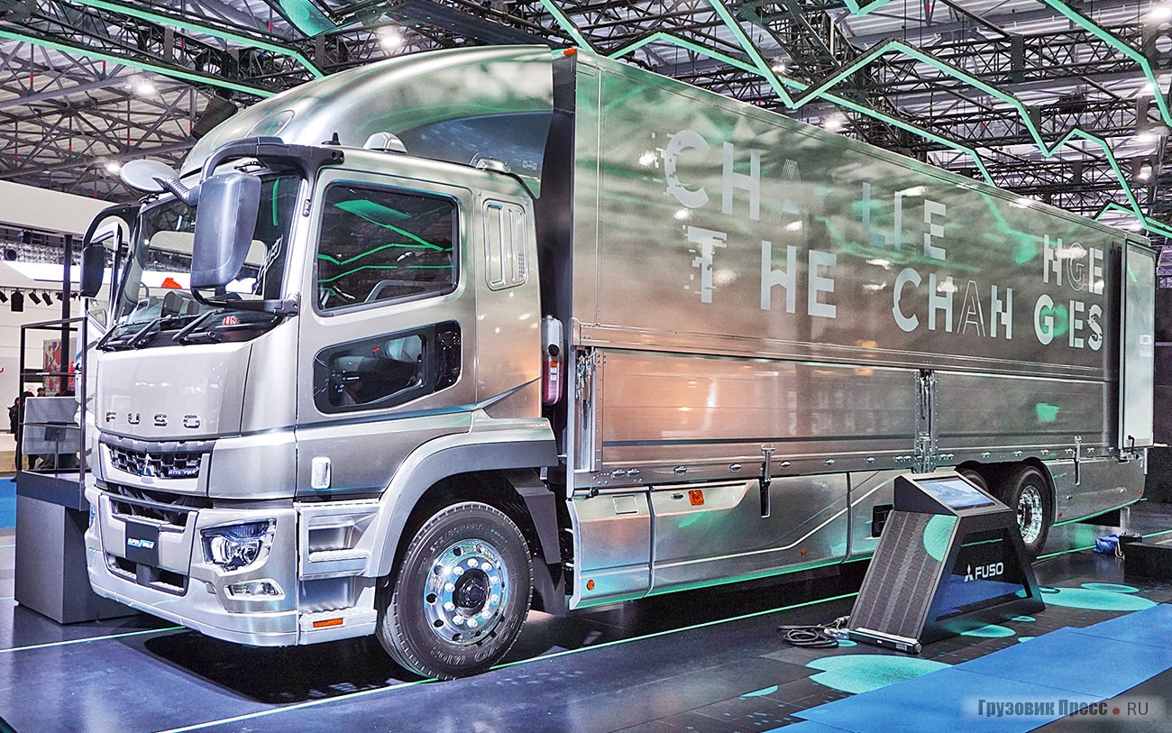 [b]Mitsubishi Fuso Super Great FU74HUZ2XVC[/b] с 10,7-литровым двигателем 6R20 (T3), который развивает 394 л.с.