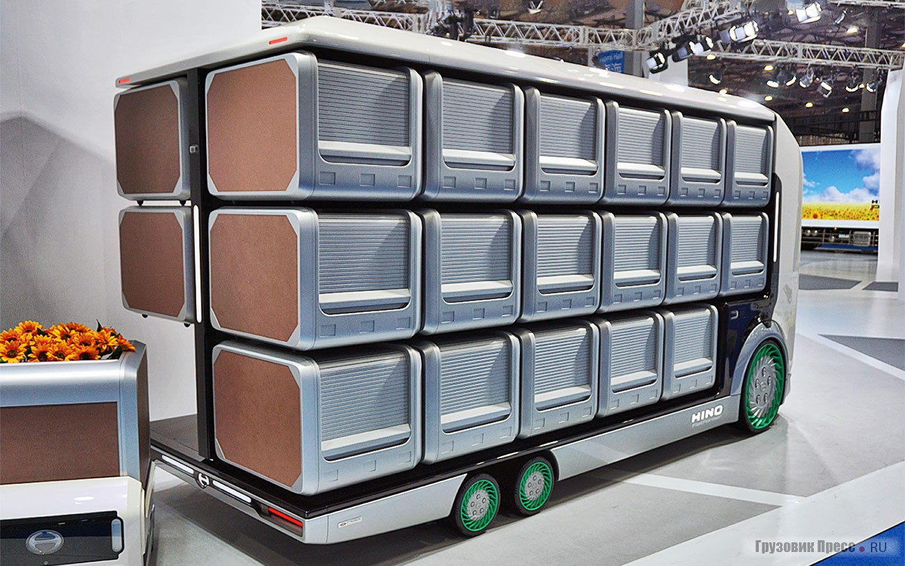 Одна из зримых реализаций Hino FlatFormer