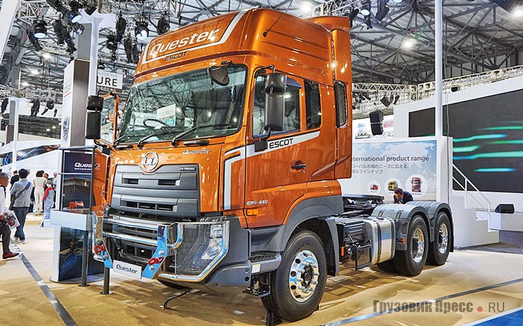 [b]UD Trucks Quester GWE 6x4[/b] с 448-сильным дизелем GH11E