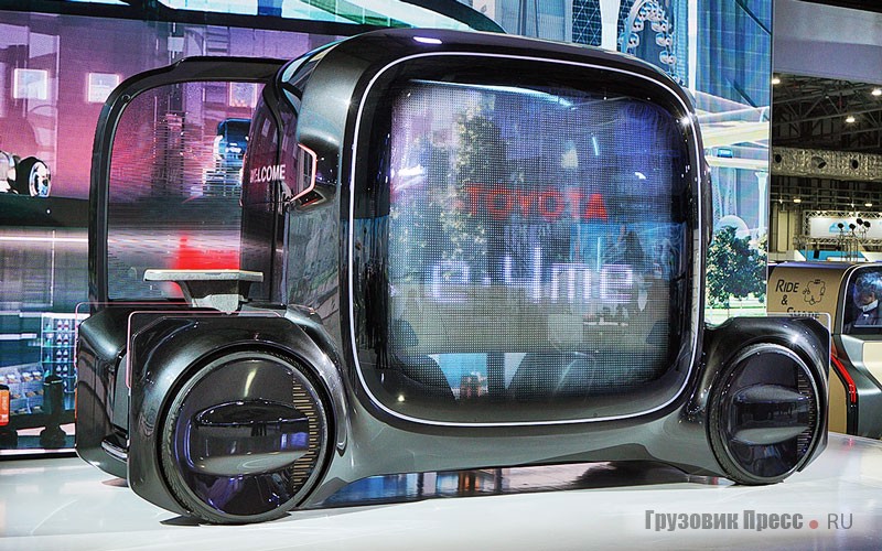 Toyota PMCV Concept и TOYOTA e-4me являются лишь попыткой рассмотреть насколько изменится форма роботизированных такси