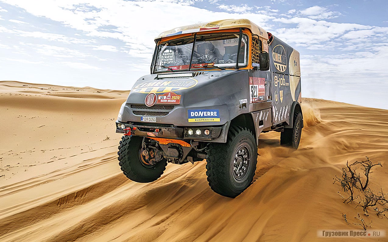 Международная команда Fesh Fesh Team/ R-Sixteam, выступавшая на Tatra Jamal 4x4 № 521 состояла из француза Патриса Гаруста, чеха Петра Войковски и поляка Шимона Господарчика