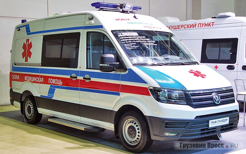 АСМП 2237B0 класса «В» на базе Volkswagen Crafter 2.0 FWD 350 (Typ SYN1E)