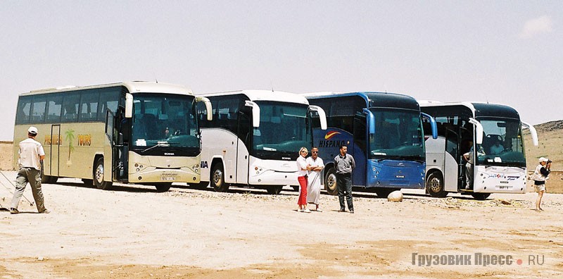 Автобусы Tourisme с двигателем Scania европейской и африканской сборки