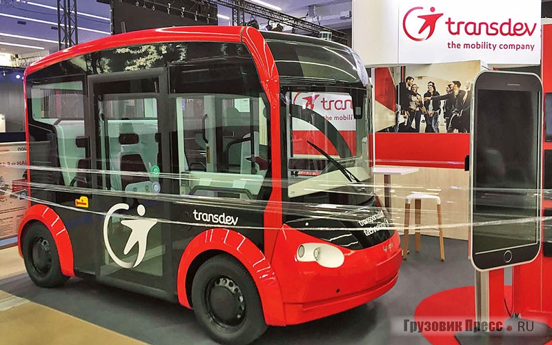 16-местный Lohr I-Cristal компании Transdev