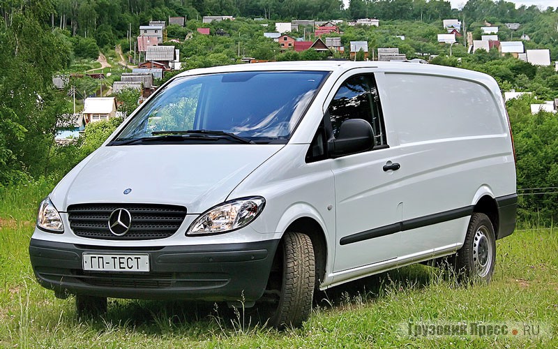 Тест-драйв Mercedes-Benz Vito 111 Cdi W639, журнал «Грузовик Пресс»