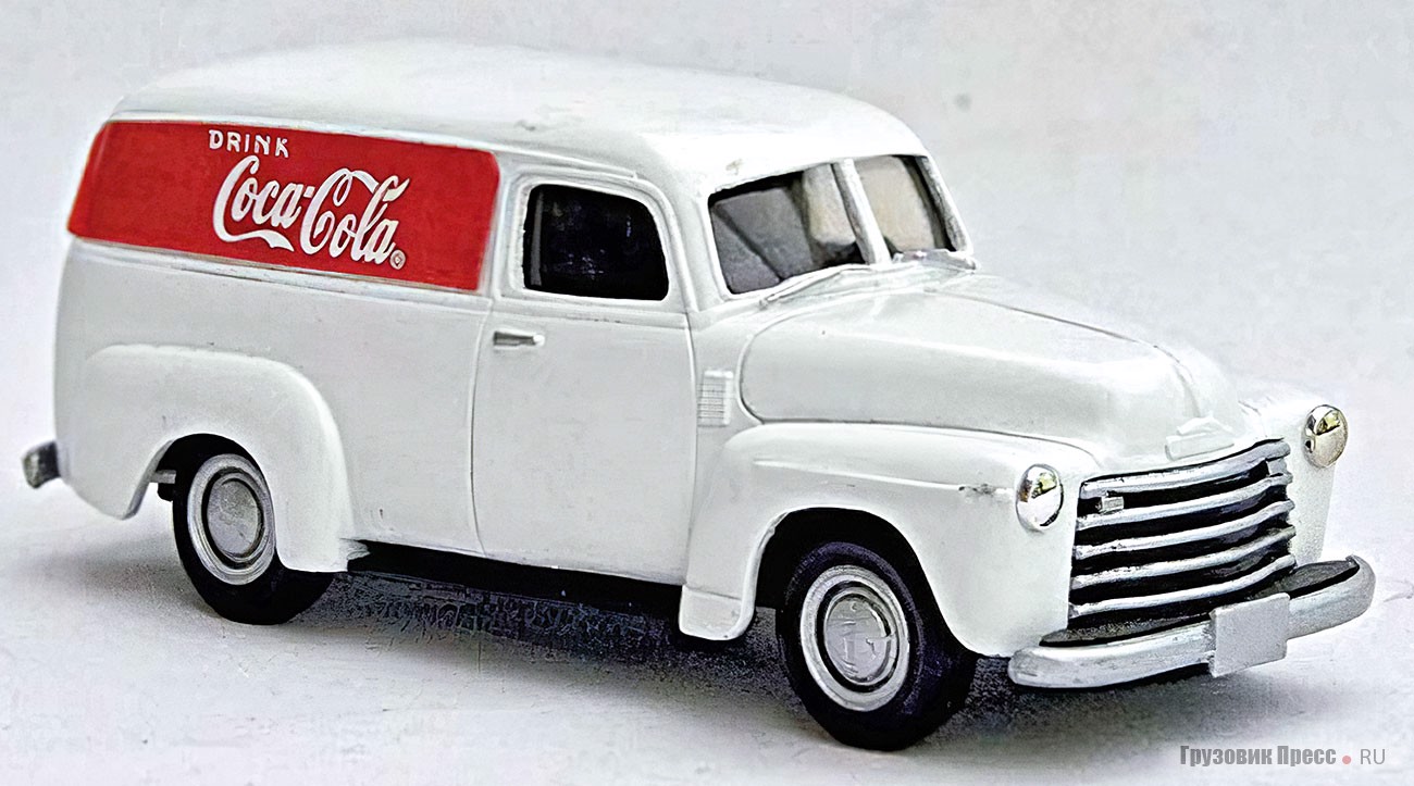 Масштабная модель грузового фургона на базе Chevrolet Suburban, Corgi Toys, единственный экземпляр