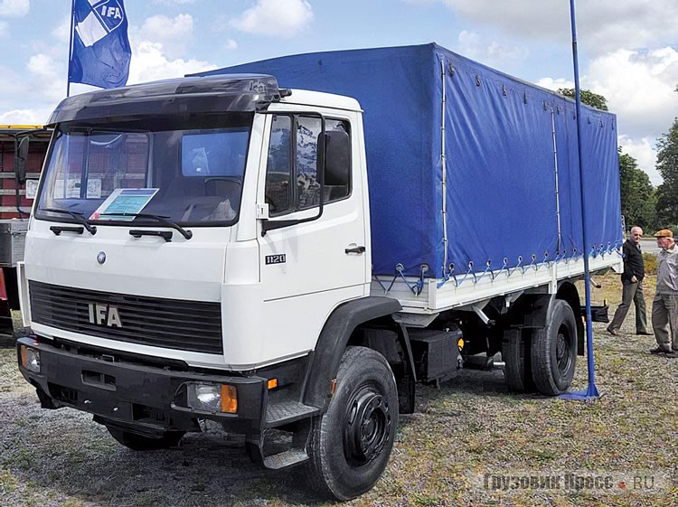 Прототип грузовика L60 1318 4x2 P с кабиной от Mercedes-Benz LK (Leichte Klasse), 1990 г.