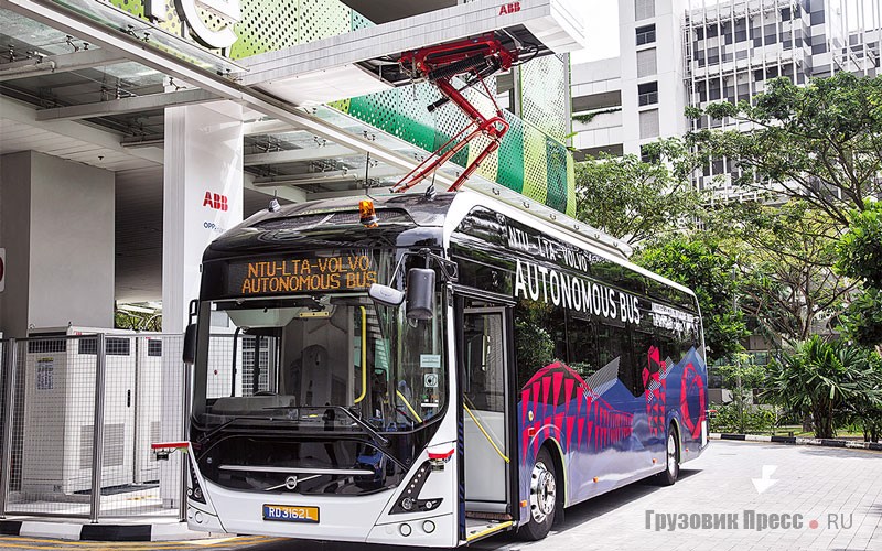 NTU-LTA-Volvo-SMRT Volvo 7900 Electric