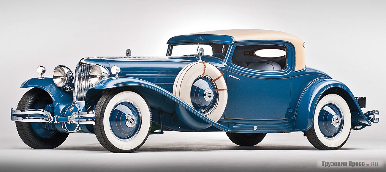 Cord L-29 «Special Hayes Coupe», 1930 г. Первый автомобиль с американским кузовом, получивший Гран-при на конкурсе элегантности в Монако. В 2012 г. на аукционе RM Sotheby’s продан за $2,42 млн