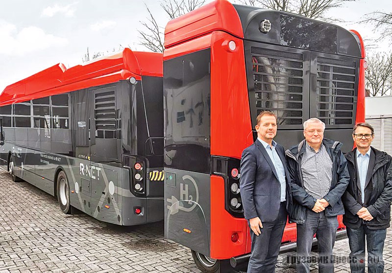 Водородный прицеп компании Elring Klinger для электробуса VDL Citea SLF-120 Electric