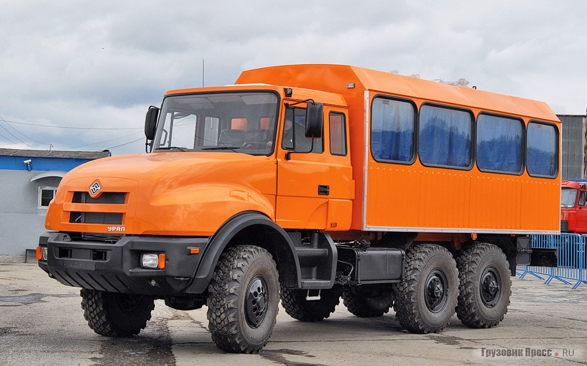 Рестайлинг «Урал-32551-0010-47» с кабиной IVECO