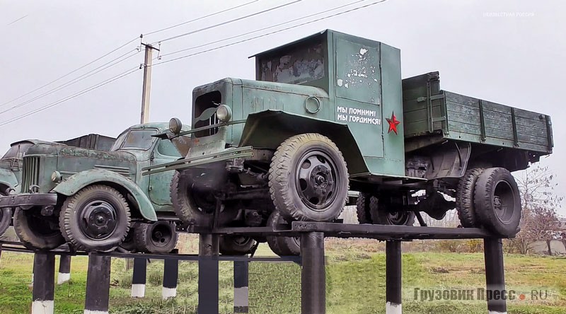 Трёхтонок ЗИС-5 в стране осталось не так уж и много. В совхозе Ростовановский на Ставрополье его изображает реплика на шасси ГАЗ-51А