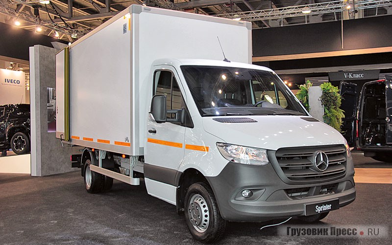 Российские бодибилдеры успешно освоили Mercedes-Benz Sprinter новейшего поколения, тем самым предоставив ему российское происхождение