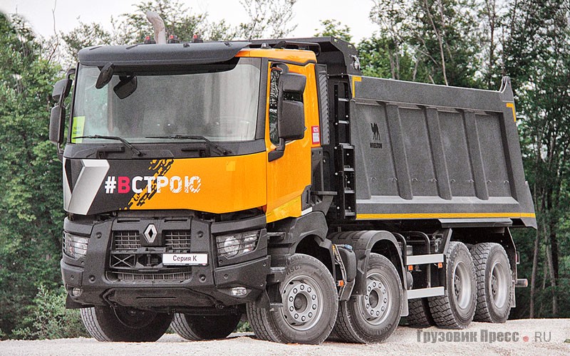 Самосвал Renault Trucks до некоторого времени собирали в Калуге