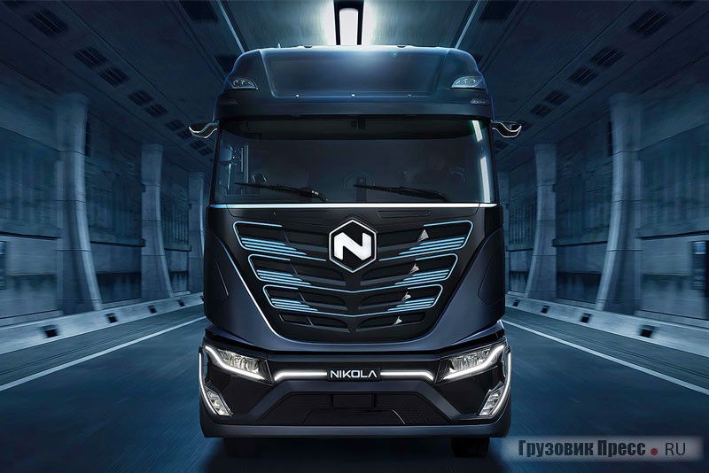 Водородный грузовик Nikola Tre – стартап итальянского концерна IVECO и американской компании Nikola Motors, начнут выпускать в 2021 г.