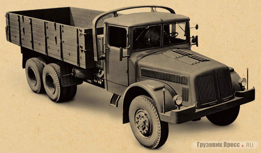 Бортовой грузовик Tatra-111RN