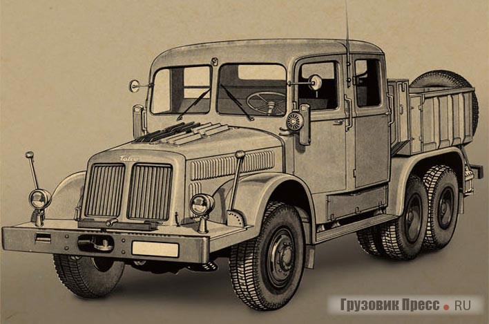 Балластный тягач Tatra-141