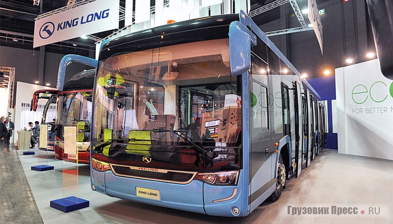 Трёхосный электробус от King Long XMQ6140ABD4 – китайцы умеют удивлять!