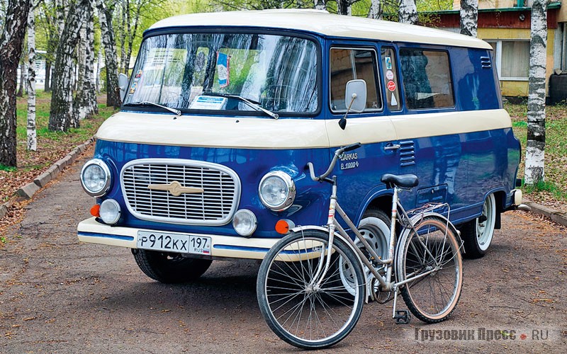 Сравнение с велосипедом производства ГДР хорошо отражает реальные габариты машины