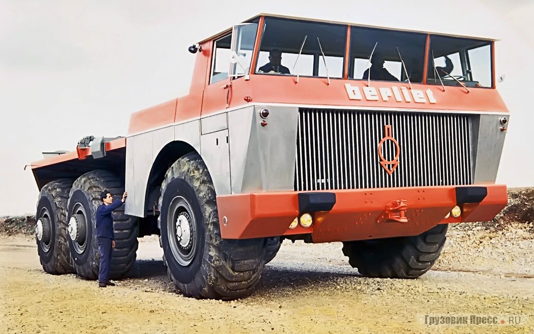 Berliet T100 – ещё один пример использования отрицательного остекления