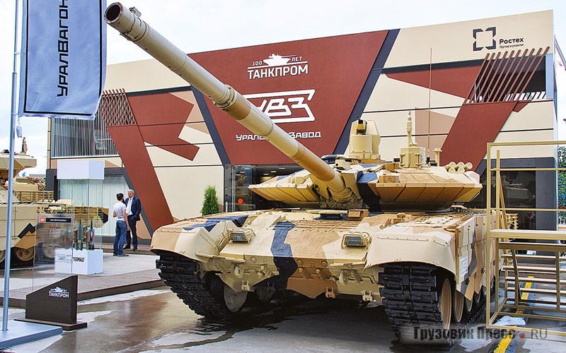 Танк Т-90МС активно предлагают инозаказчикам