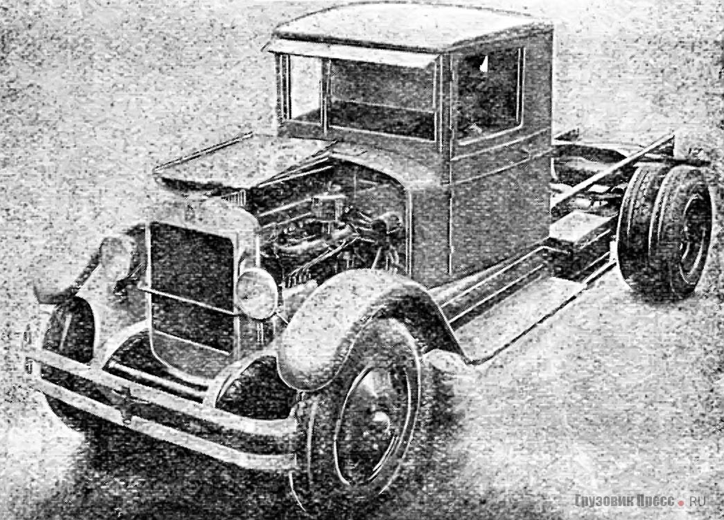Советский грузовик [b]ЗИС-5[/b] с двигателем [b]MAN D0540[/b]. «Дизельный пробег», 1934 г.