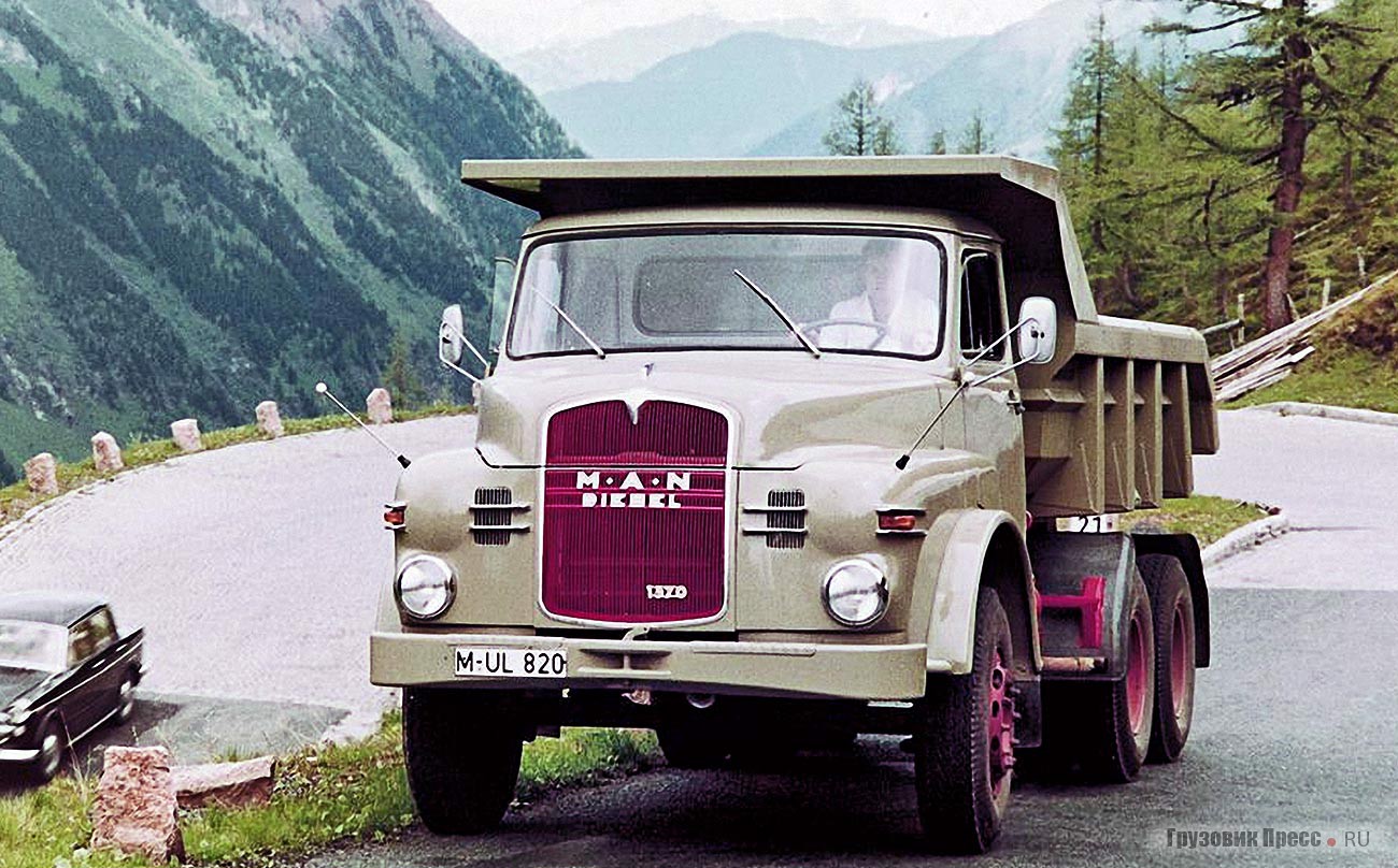 Самосвал [b]MAN 1570 DAHK[/b]. 1963 г.