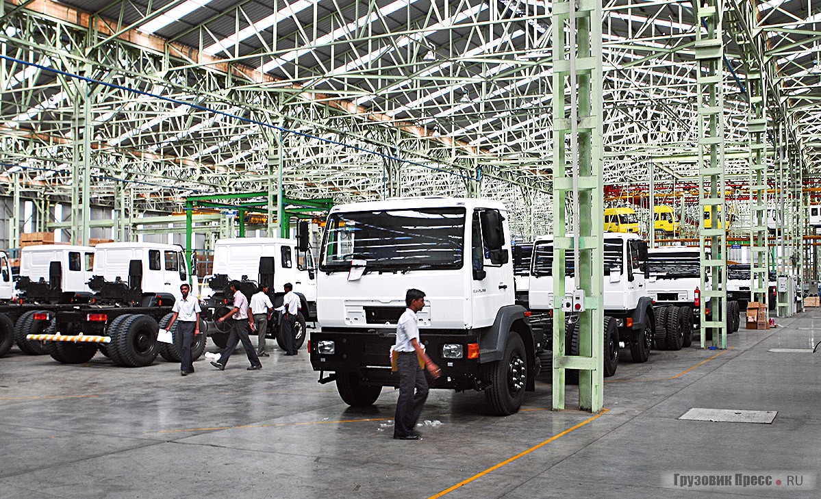 Завод [b]MAN Trucks India[/b] в городе Питампур