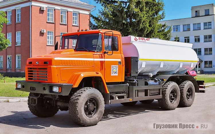 Автоцистерна АЦ-10 на шасси КрАЗ-6322 (6х6)