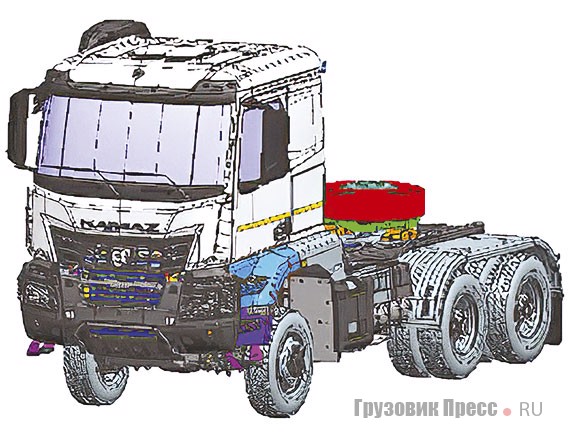 КАМАЗ-65954 (6х6)