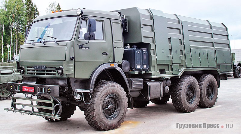 Авторазливочная станция АРС-16 (шасси КАМАЗ-53501)