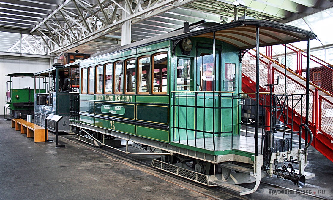 Вагоны парового трамвая, пожалуй, не встретишь ни в одном другом музее мира