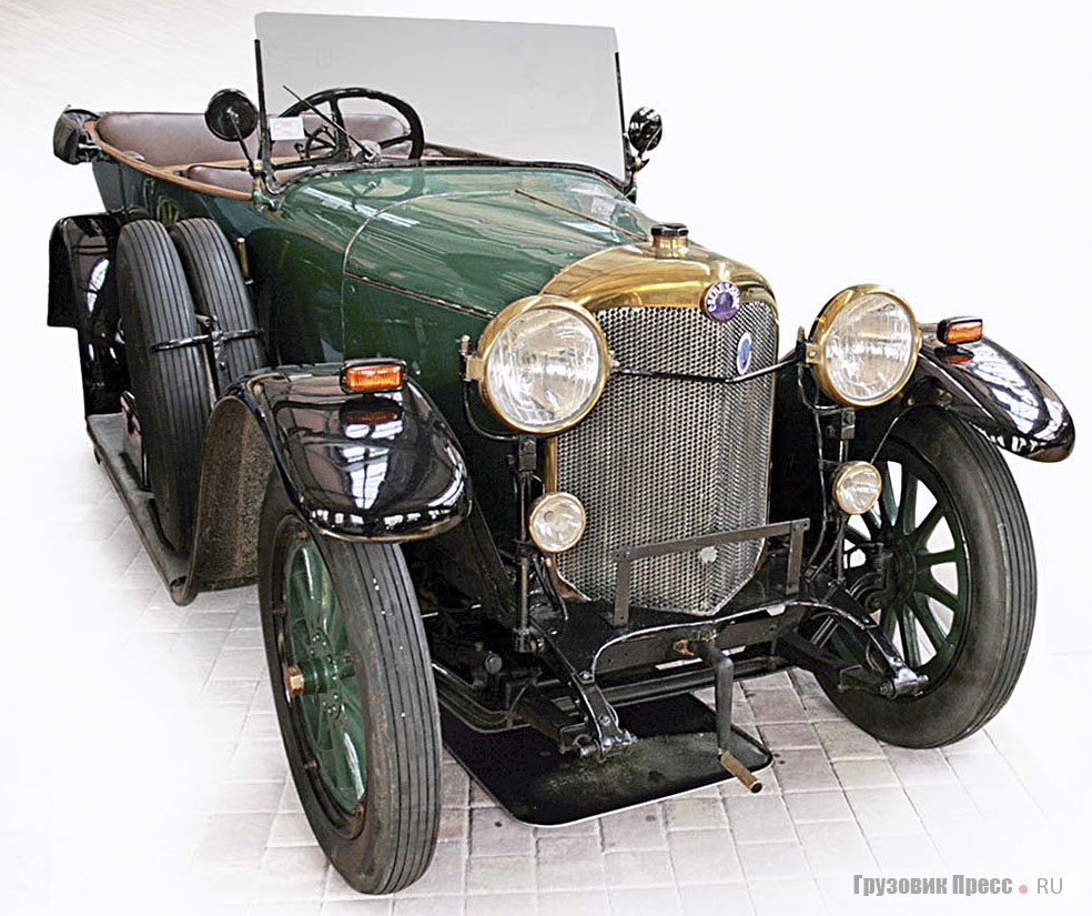 Последний сохранившийся из выпускавшихся в Ладенбурге автомобилей – C. Benz Söhne typ 8/25 PS. Сейчас он выставлен в разделе «Площадь Карла Бенца» (Der «Dr. Carl Benz Platz»)