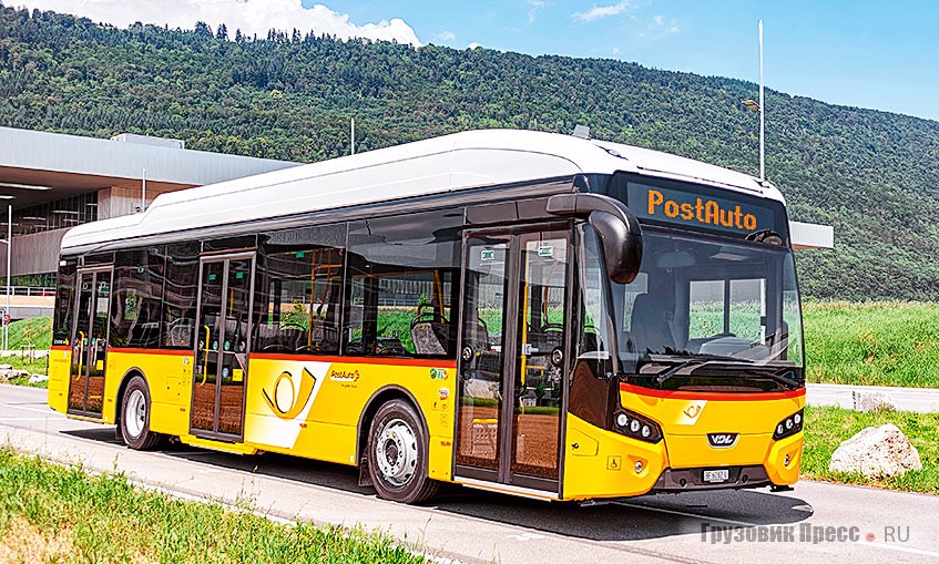 Электробус VDL Citea SLF-120 Electric для почтовой службы Бельгии