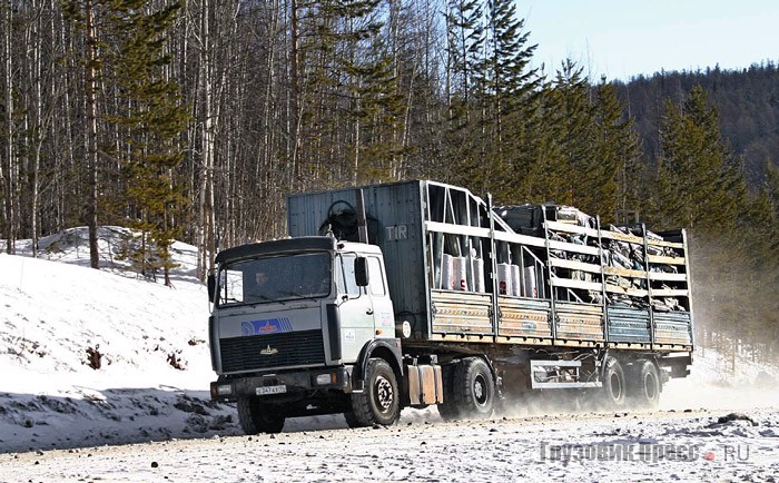 МАЗ в Якутии популярен