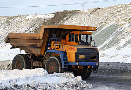 Карьерный «работяга» – 40-тонный БелАЗ