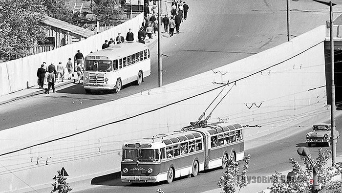 СВАРЗ ТС-1 на Ленинградском проспекте. 1969 год