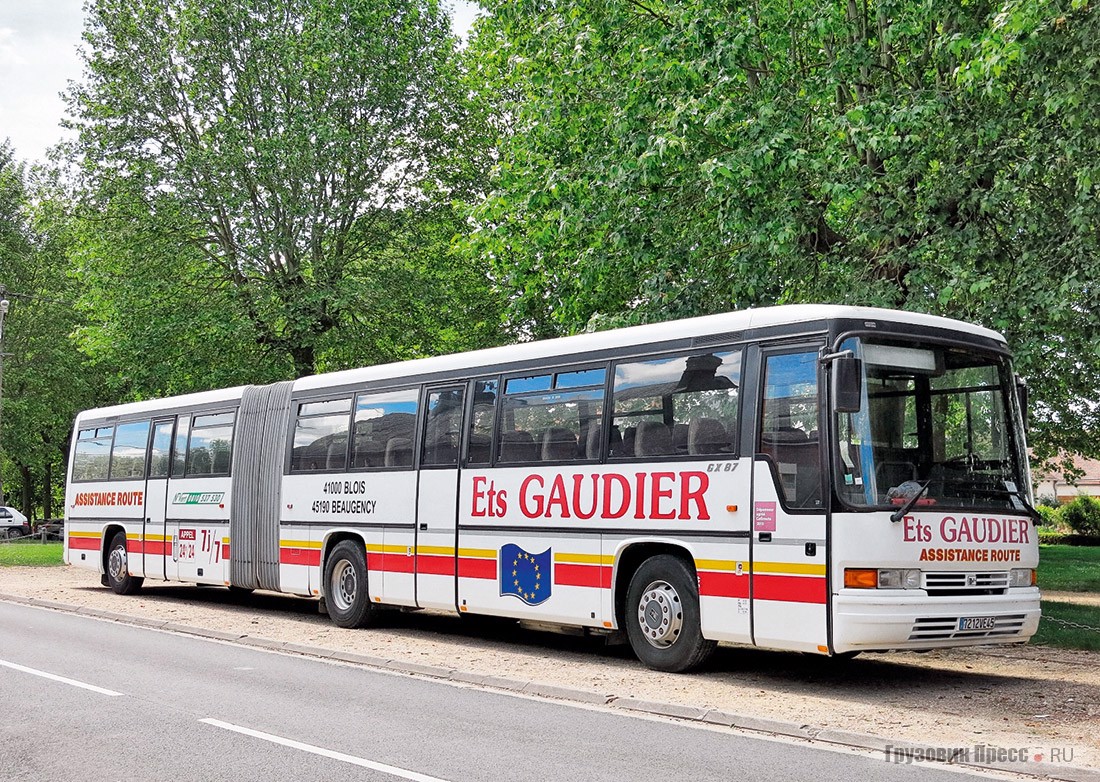Междугородний автобус Heuliez GX87, построенный на шасси Volvo B10MA
