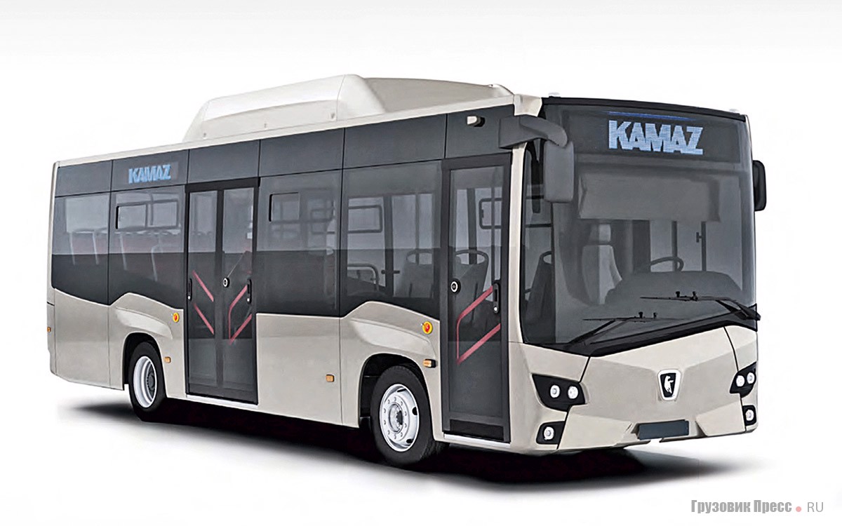 Городской автобус среднего класса КАМАЗ-4290-30-5N CNG