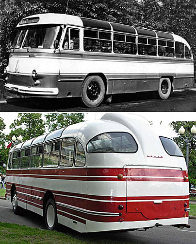 Автобус ЛАЗ-695Е до 1990-х использовался по назначению