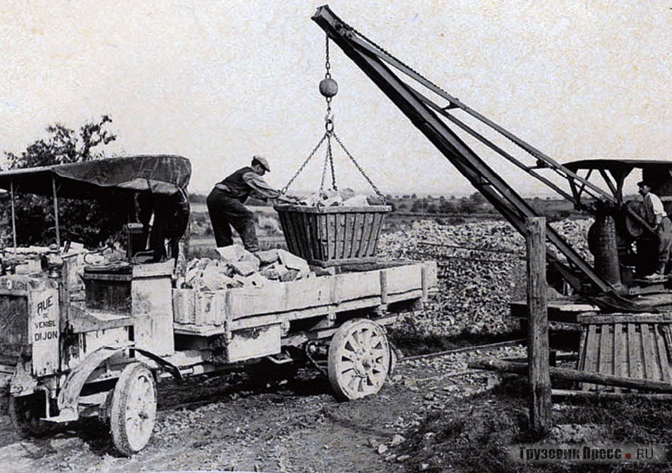 Грузовик Berliet, тип M. 1912 г.