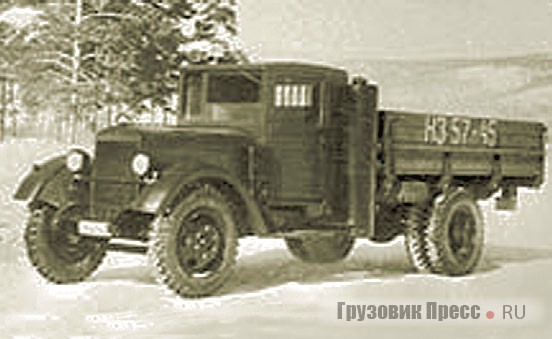 Газогенераторный УралЗИС-352. 1955 г.