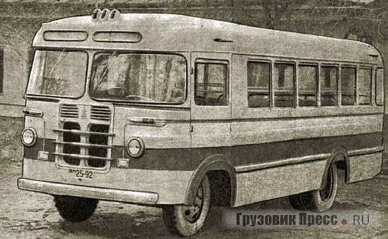 Автобус на шасси УРАЛЗИС-355М Алма-Атинского АРЗ. 1960 г.