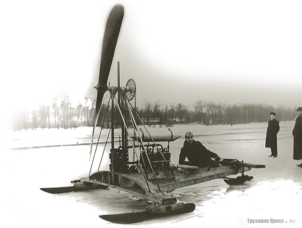 «Аэро-буер» конструкции В.А. Лебедева. 1911 г.
