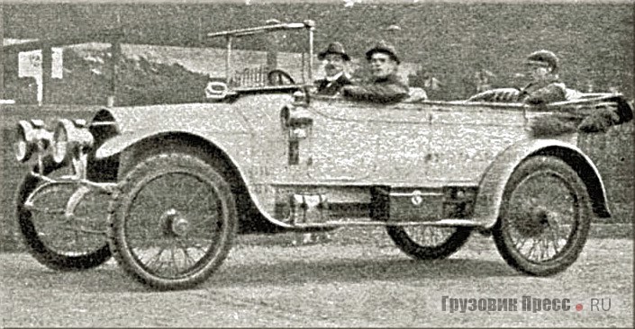 Автомобиль «Лебедь А». 1917 г.